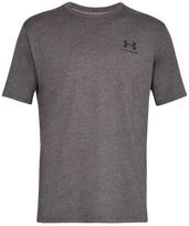 Under Armour Mens Sportstyle Left Chest SS Shirt 1326799-019 Grey M