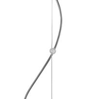 pakabiname sviestuvai sietynai - Lamkur Inez 37523 Ceiling Lamp 3x60W E27 Silver - 3 nuotrauka