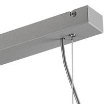 pakabiname sviestuvai sietynai - Lamkur Inez 37523 Ceiling Lamp 3x60W E27 Silver - 4 nuotrauka