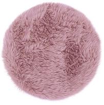 AmeliaHome Dokka Rug Round 90x90 Orchid