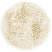 AmeliaHome Dokka Rug Round 90x90 Beige