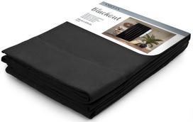 AmeliaHome Pleat Blackout Curtains Black 140x270cm