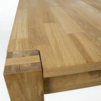 ermitazas stalai - Home4you Chicago New Table 120x90x76cm Oak - 4 nuotrauka