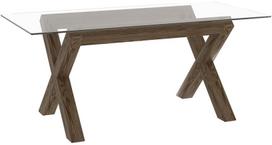 Home4you Turin Table 180x90cm Smoke Oak