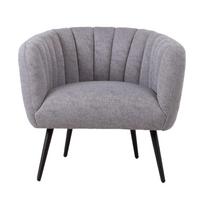 Pirkti Fotelis Home4you Tucker Grey, 78x71x69 cm - Photo 2