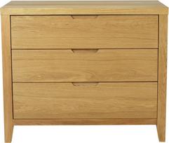 45 x 3 - Komoda Home4you Chamba Oak - 2 nuotrauka