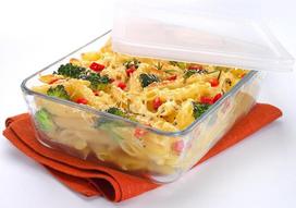 pyrex cook - Pyrex Cook & Freeze With Plastic Lid 27x22cm/4.0L - 3 nuotrauka