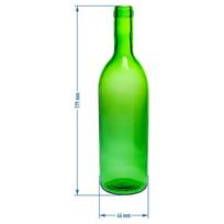 vyno indas - Vyno butelių komplektas Biowin, 0,75 l, 8 vnt - 3 nuotrauka