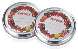 nerudijancio plieno dangteliai - Leifheit Jar Caps 10PCS - 2 nuotrauka