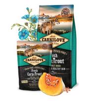 upetakis kg - CARNILOVE Adult Fresh su karpiu ir upėtakiu 12 kg - 2 nuotrauka