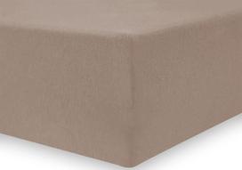 paklode su guma 160x200 - DecoKing Amber Bedsheet 140-160x200 Cappuccino - 3 nuotrauka