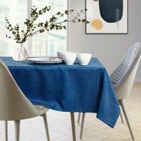 staltiese 120x120 - AmeliaHome Gaia Tablecloth HMD Indigo 120x120cm - 3 nuotrauka
