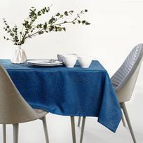 staltiese 120x120 - AmeliaHome Gaia Tablecloth HMD Indigo 120x120cm - 5 nuotrauka
