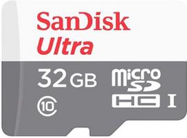 sandisk ultra class 10 - Sandisk Micro SDHC 32GB 10 Class UHS-I SDSQUNR-032G-GN3MN - 2 nuotrauka