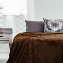 mikrofibra - Pledas DecoKing Mic Brown, 240x220 cm - 5 nuotrauka