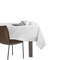 balt stalt - AmeliaHome Gaia Tablecloth PPG White 130x130cm - 5 nuotrauka
