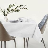 staltiese 120x120 - AmeliaHome Gaia Tablecloth BRD White 120x120cm - 2 nuotrauka