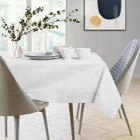 staltiese 120x120 - AmeliaHome Gaia Tablecloth BRD White 120x120cm - 4 nuotrauka