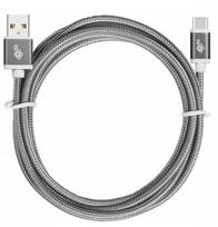 type c pakrovejas - TB USB To USB Type-C Cable 1.5m Grey - 3 nuotrauka