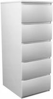 Komoda Top E Shop W5 5 Drawers White Mat