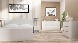 pilka komoda balta - Komoda Top E Shop M4 Malwa 4 Drawers White - 2 nuotrauka