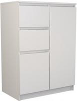 Komoda Top E Shop 2 Doors 2 Drawers White