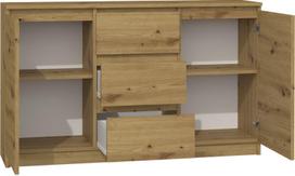 komoda 120 - Komoda Top E Shop 2 Doors 3 Drawers Artisan 120cm - 2 nuotrauka