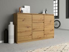 komoda 120 - Komoda Top E Shop 2 Doors 3 Drawers Artisan 120cm - 5 nuotrauka
