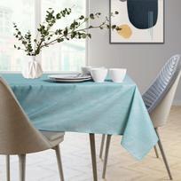 staltiese 120x120 - AmeliaHome Vesta Tablecloth HMD Retro Blue 120x120cm - 4 nuotrauka