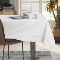 balt stalt - AmeliaHome Vesta Tablecloth PPG White 140x280cm - 3 nuotrauka