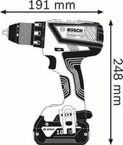 atsuktuvas greztuvas - Suktuvas-gręžtuvas Bosch GSR 18V-28; 18 V; 2x3,0 Ah akum. - 2 nuotrauka