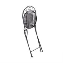 juoda sulankstoma kede - Home4you Morocco Garden Chair Mosaic - 3 nuotrauka