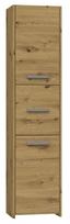 Top E Shop 43 Bathroom Cabinet Artisan Oak
