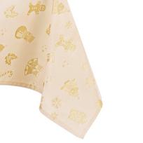 AmeliaHome Christmas Story Tablecloth HMD Gold 140x180cm