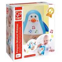 muzikine dezute - HAPE muzikinė dėžutė-žaislas Pingvinas, E0331A - 4 nuotrauka