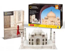 cubicfun 3d puzzle - Cubicfun National Geographic Taj Mahal 3D DS0981H - 4 nuotrauka