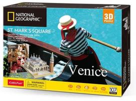 Cubicfun National Geographic St Marks Square Venice 3D DS0980H