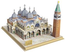 cubicfun 3d puzzle - Cubicfun National Geographic St Marks Square Venice 3D DS0980H - 3 nuotrauka