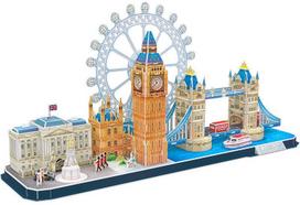 cubicfun 3d puzzle - 3D dėlionė CubicFun City Line London 3D MC253h, 107 dalių - 2 nuotrauka