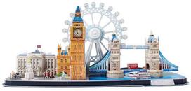 cubicfun 3d puzzle - 3D dėlionė CubicFun City Line London 3D MC253h, 107 dalių - 3 nuotrauka