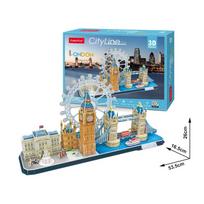 cubicfun 3d puzzle - 3D dėlionė CubicFun City Line London 3D MC253h, 107 dalių - 8 nuotrauka