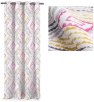 naktines uzuolaidos blackout - AmeliaHome Blackout Geometric Curtains Red 140x245 - 2 nuotrauka