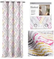 naktines uzuolaidos blackout - AmeliaHome Blackout Geometric Curtains Red 140x245 - 3 nuotrauka