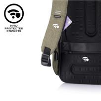 xd design bobby kuprine - XD Design Bobby Hero Anti-Theft Backpack Regular Green - 8 nuotrauka