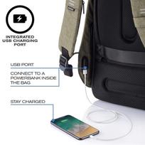 xd design bobby kuprine - XD Design Bobby Hero Anti-Theft Backpack Regular Green - 9 nuotrauka