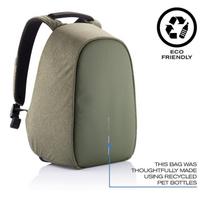 xd design bobby kuprine - XD Design Bobby Hero Anti-Theft Backpack Regular Green - 16 nuotrauka