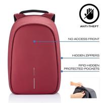 xd design bobby kuprine - XD Design Bobby Hero Anti-Theft Backpack Small Red - 16 nuotrauka