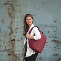xd design bobby kuprine - XD Design Bobby Hero Anti-Theft Backpack Small Red - 17 nuotrauka