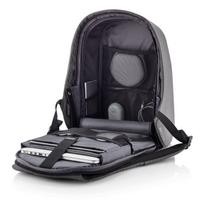 xd design bobby kuprine - XD Design Bobby Hero Anti-Theft Backpack Regular Grey - 11 nuotrauka