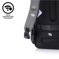 xd design bobby kuprine - XD Design Bobby Hero Anti-Theft Backpack Regular Grey - 15 nuotrauka